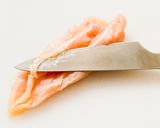 63℃ 新年の縁起物！鶏ささみの竜眼巻き作り方1写真