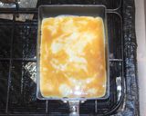 チーズインだし巻き玉子作り方3写真