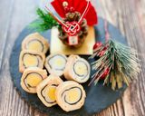63℃ 新年の縁起物！鶏ささみの竜眼巻き作り方29写真
