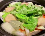 豚肩ロースと香味野菜のスープ作り方4写真