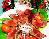 マカ入り簡単本格ローストビーフ作り方8写真