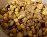 さつまいもと大豆のあめ煮/七尾市学校給食作り方7写真