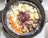 ビーフジャーキー入り牛乳の炊き込みご飯作り方4写真