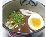 お蕎麦屋さんのカレーうどん作り方16写真