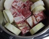 豚バラ肉と大根の煮物作り方1写真