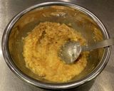 ナッツ入り肉味噌[麦味噌]作り方1写真