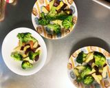 根菜茄子豆乳味噌スープ炒味温野菜サラダ作り方8写真