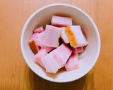 冬のベーコン入りトマトスープ作り方3写真