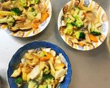 根菜チクワ肉なしルーローハン味オムレツ風作り方17写真