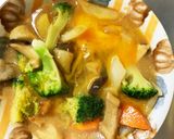 根菜チクワ肉なしルーローハン味オムレツ風作り方19写真