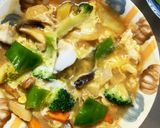 根菜チクワ肉なしルーローハン味オムレツ風作り方22写真