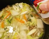 簡単皿うどん:私はハーフ長崎!作り方5写真
