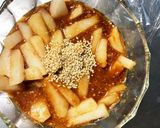 漬け時間なし大根オイケチャップ甘酢浅漬け作り方8写真