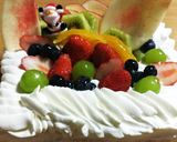 フルーツたっぷりクリスマスケーキ作り方18写真