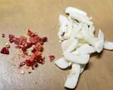 菜の花のペペロンチーノ作り方2写真