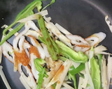 筍とピーマンとちくわのバター醤油炒め作り方7写真