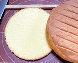 二段重ねのフルーツ&チーズムースケーキ作り方18写真