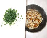 肉みそうどん♪簡単お昼ご飯ランチ一人分作り方6写真