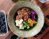 おうち居酒屋★巻いて!カラフル納豆チーズ作り方3写真