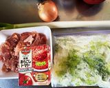 鶏肉とトマトのスープ作り方1写真