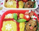 オムライス☆クリスマスプレゼント弁当☆作り方7写真