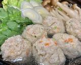 野菜たっぷり☆アツアツ美味な鶏つみれ鍋作り方4写真