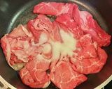 牛肉と白菜のすき焼き風作り方2写真