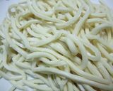 温かいうどん専用！HBで手打ちうどん。。作り方4写真