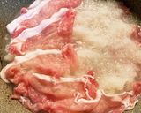 豚肉のさっぱりみぞれ煮作り方2写真