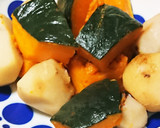 かぼちゃと里芋の煮もの作り方6写真