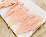 63℃ 新年の縁起物！鶏ささみの竜眼巻き作り方4写真