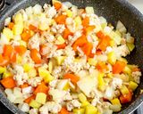 トマト缶無水カレー作り方2写真