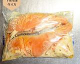 下味冷凍★鮭のカレーチーズ焼き作り方1写真