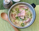 ザ・グリルくんちゃまと白菜のクリーム煮作り方5写真
