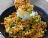 カルットパン　肉味噌納豆きゅうり丼作り方11写真