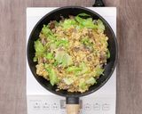 豚ハツレタス炒飯作り方5写真