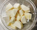 簡単！ホクホク里芋の玉ねぎ明太マヨサラダ作り方3写真