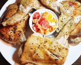 簡単☆ハーブ風味のローストチキン作り方4写真