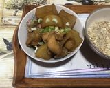鶏モモ肉と大根の甘辛煮作り方4写真