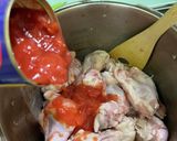 圧力鍋で手羽元と、トマト缶作り方4写真