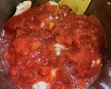 圧力鍋で手羽元と、トマト缶作り方6写真