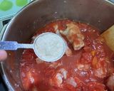 圧力鍋で手羽元と、トマト缶作り方7写真