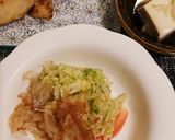 ゴマしゃぶタレキャベツ和え作り方4写真