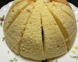 飴細工を飾った☆Xmas ドームケーキ作り方14写真