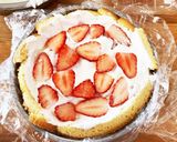 簡単♡いちごのクリスマスドームケーキ作り方16写真