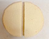 ハーフケーキ♪クリスマスツリー＆サンタ作り方1写真
