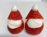 ハーフケーキ♪クリスマスツリー＆サンタ作り方15写真