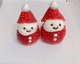 ハーフケーキ♪クリスマスツリー＆サンタ作り方16写真