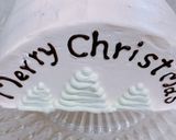 ハーフケーキ♪クリスマスツリー＆サンタ作り方20写真