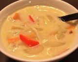 ルーなしで美味しい♪ホワイトカレースープ作り方7写真